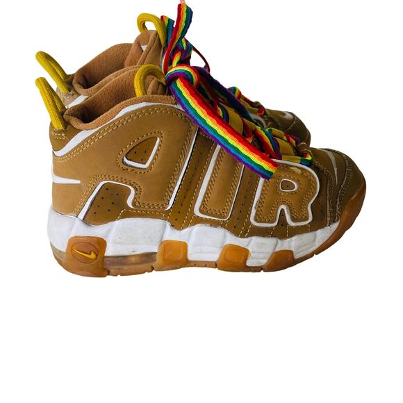 Nike Other - Nike Air More Uptempo Wheat Size 1.5